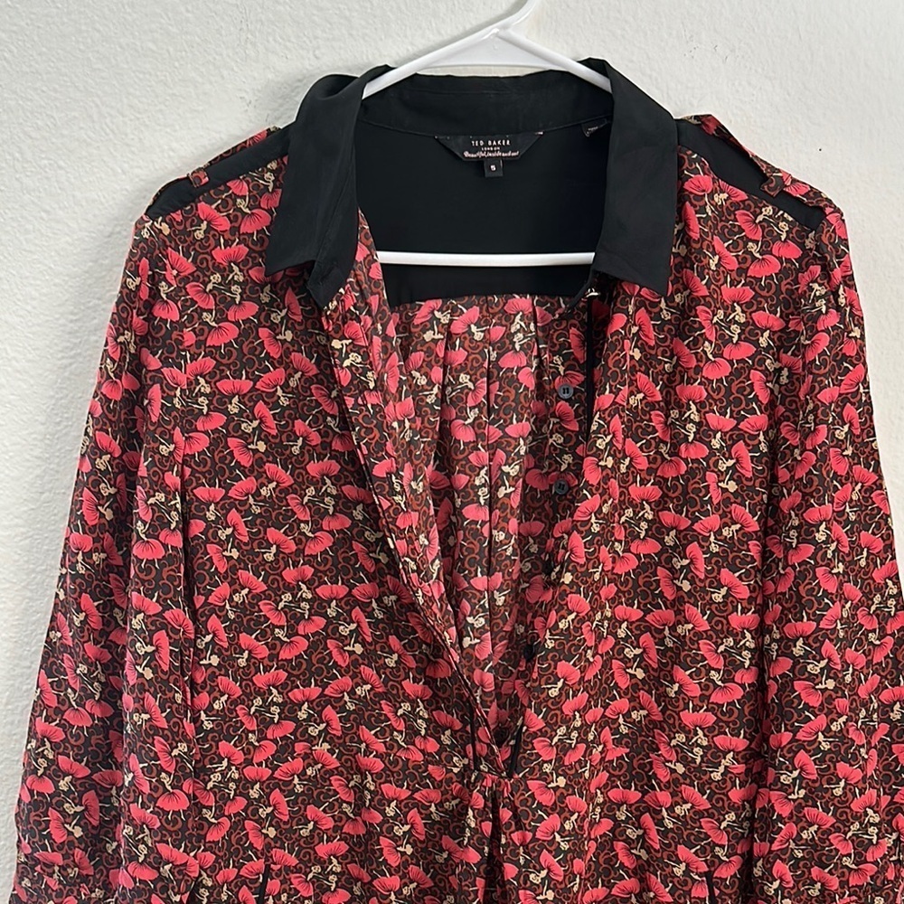 Ted Baker Red Floral women’s Shirt